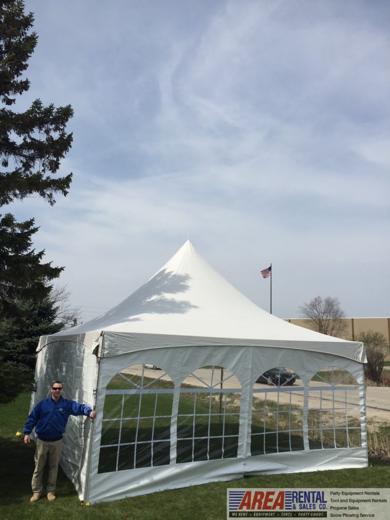 20x20 outdoor tent rental - New Berlin & Delafield