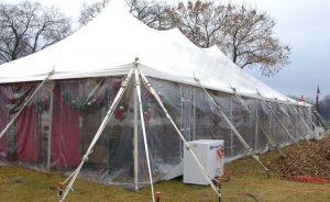 Heated tent rentals for southeast WI