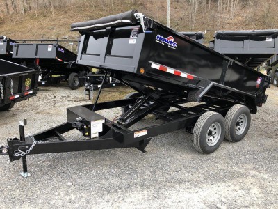 6'x12' Hydraulic Dump Trailer Rentals for southeast WI