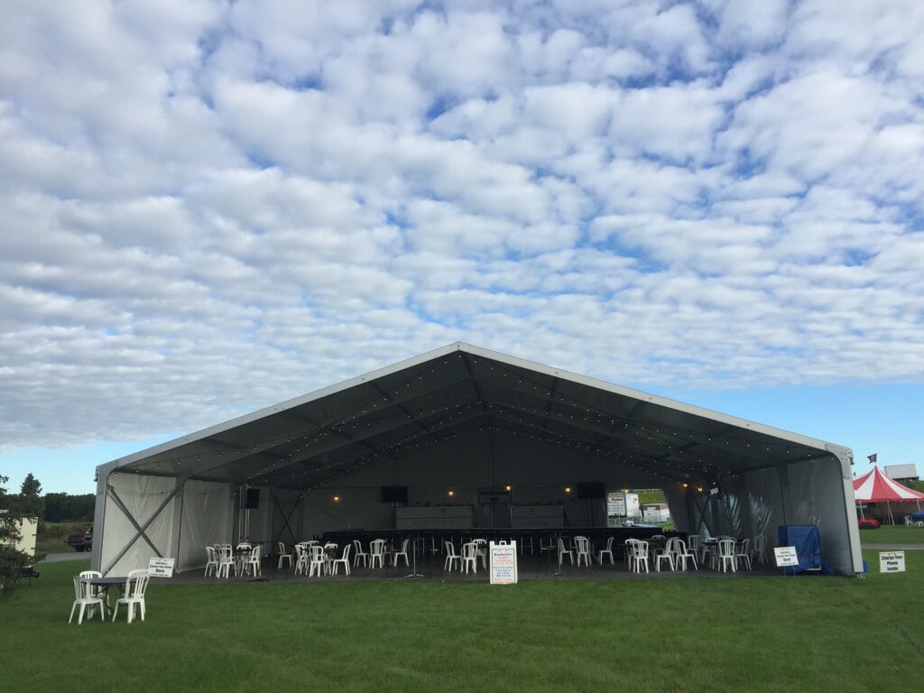 Event tent rentals in southeast WI