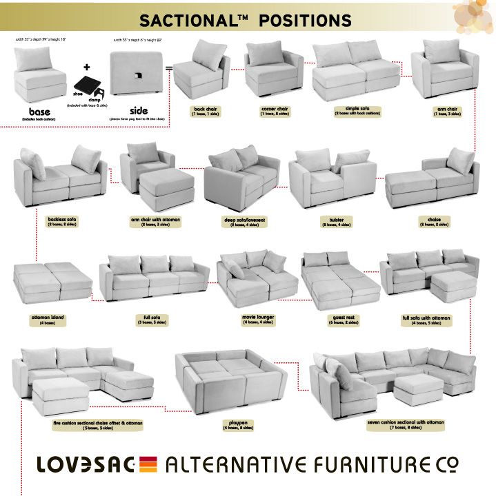 Lovesac furniture for rent in New Berlin & Delafield