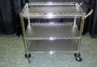 Stainless steel utility cart rental - southeast WI