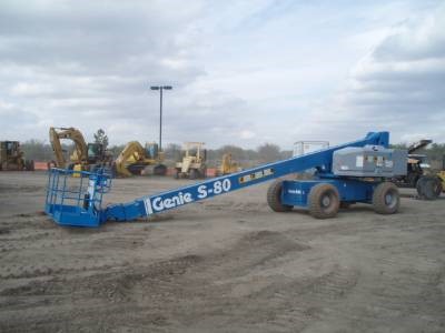 80' Telescoping Boom Lift Rental for southeast WI