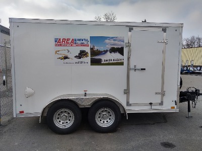 7'x12' Enclosed Trailer Rentals for southeast WI