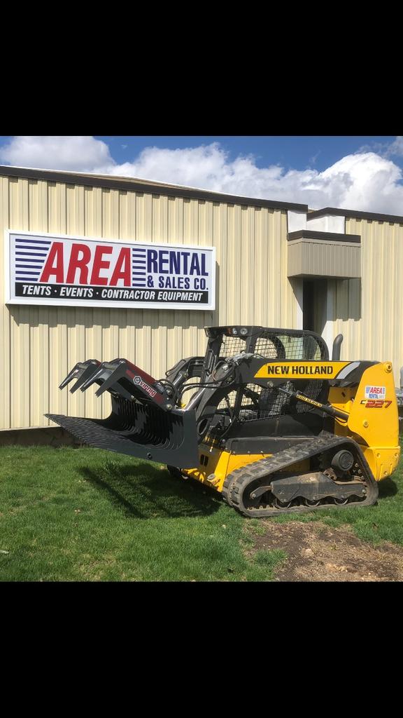 Skid-Steer Grapple Bucket Attachment - Rent from New Berlin or Delafield