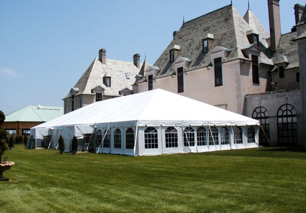 Navi-trac frame tents for rent from New Berlin & Delafield