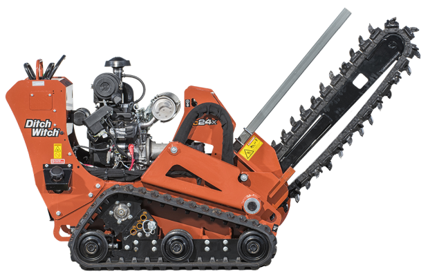 DitchWitch Trencher 36" Deep 6" Wide Rental - Southeast WI