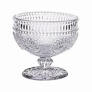 Glass dessert bowl rental for weddings, parties & events - southeast WI