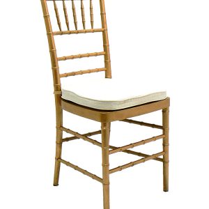 Gold chair with cushion rental - southeast WI