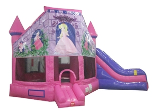 Princess bounce house and slide rental near Milwaukee