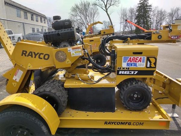 37 HP Stump Grinder All-Wheel-Drive Rental for southeast WI