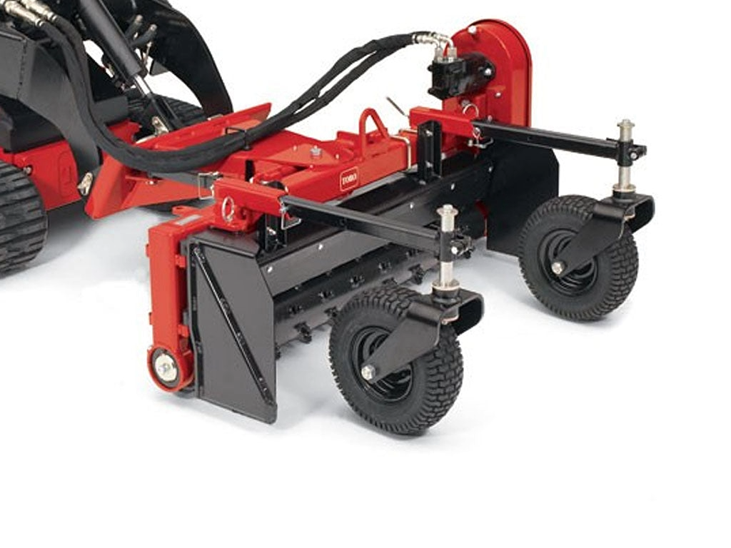 Toro Mini Skid Harley Rake Attachment Rental